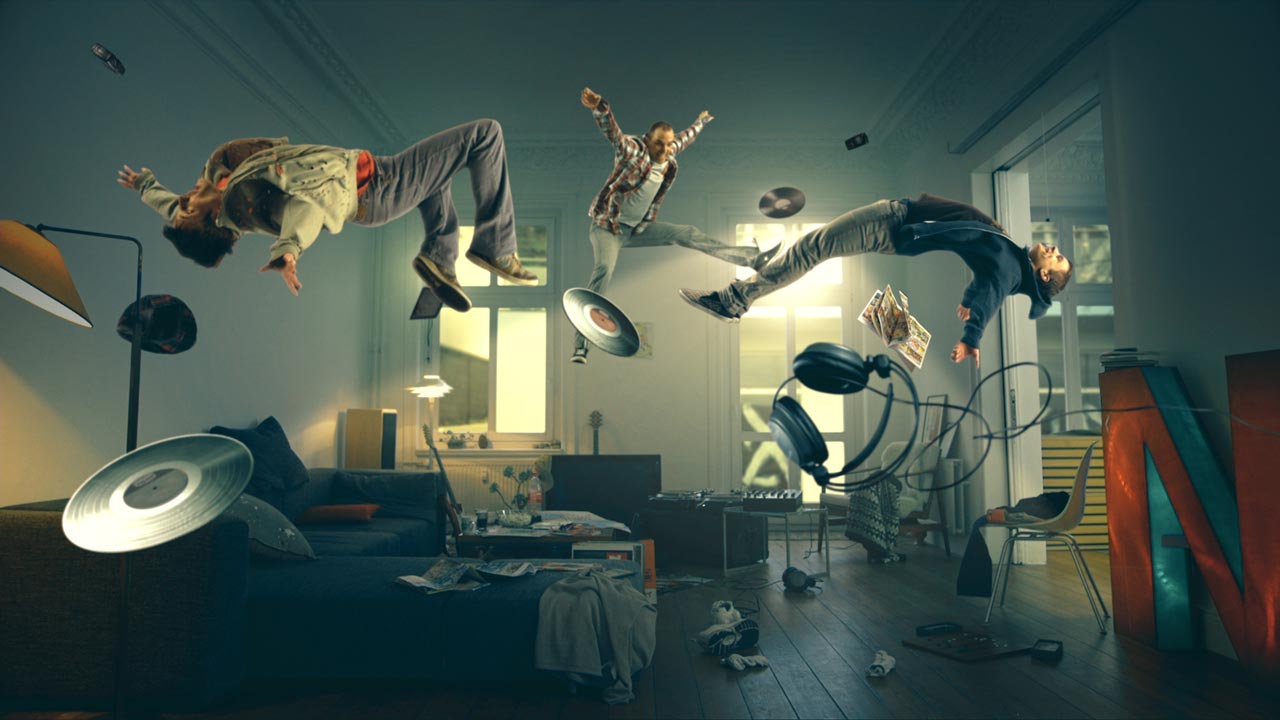Binar I Motion Design I arte tracks night